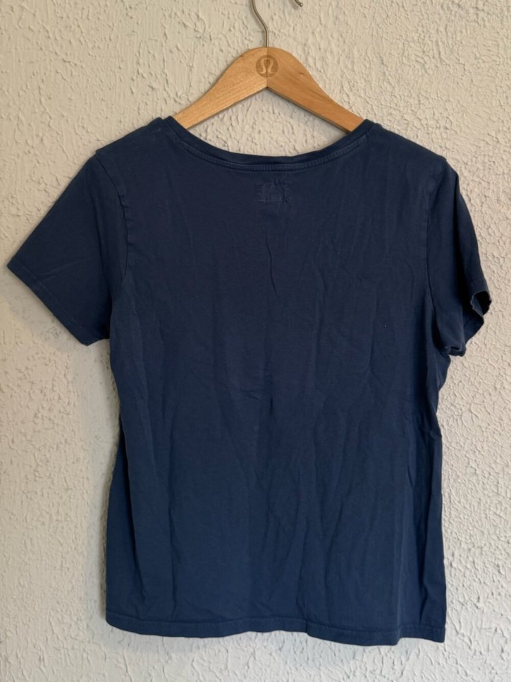 Navy Pact V-Neck T-Shirt - Picture 2 of 3